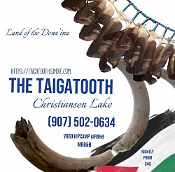 Lodge and cabins, Talkeetna, Alaska