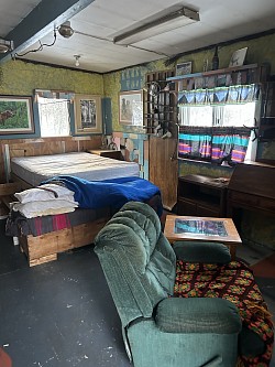 Kathy’s Dry Cabin at Taiga Tooth.